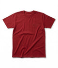 Camiseta Algodão Bordada Bordô Harmony