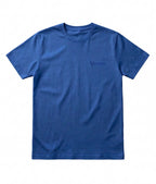 Camiseta Algodão Bordada Azul Harmony