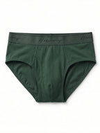 Cueca Slip Cotton Verde Harmony