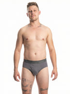 Cueca Slip Cotton Chumbo Harmony