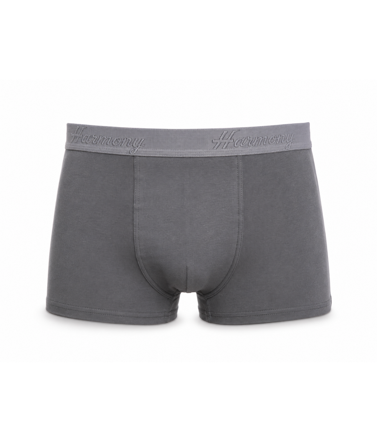 Cueca Boxer Poliéster Chumbo Harmony