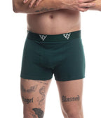 Kit 3 Cuecas Boxer Cotton Verde Harmony