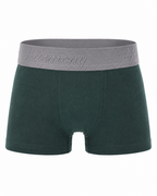 Cueca Boxer Infantil Cotton Verde Harmony