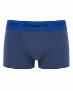 Cueca Boxer Infantil Cotton Azul Harmony