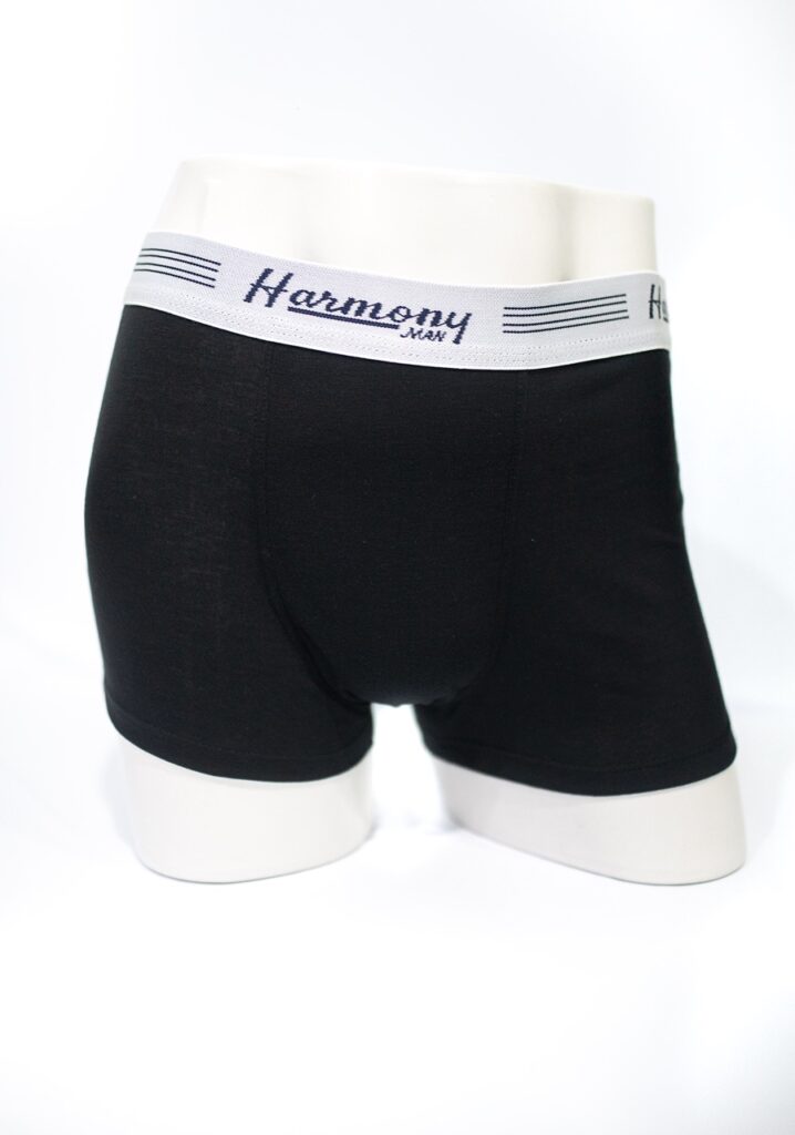 Kit 10 Cuecas Boxer Preta tam. P (Elástico Surtido)